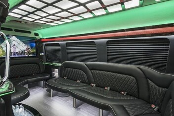 Rochester Sprinter Party Bus Interior