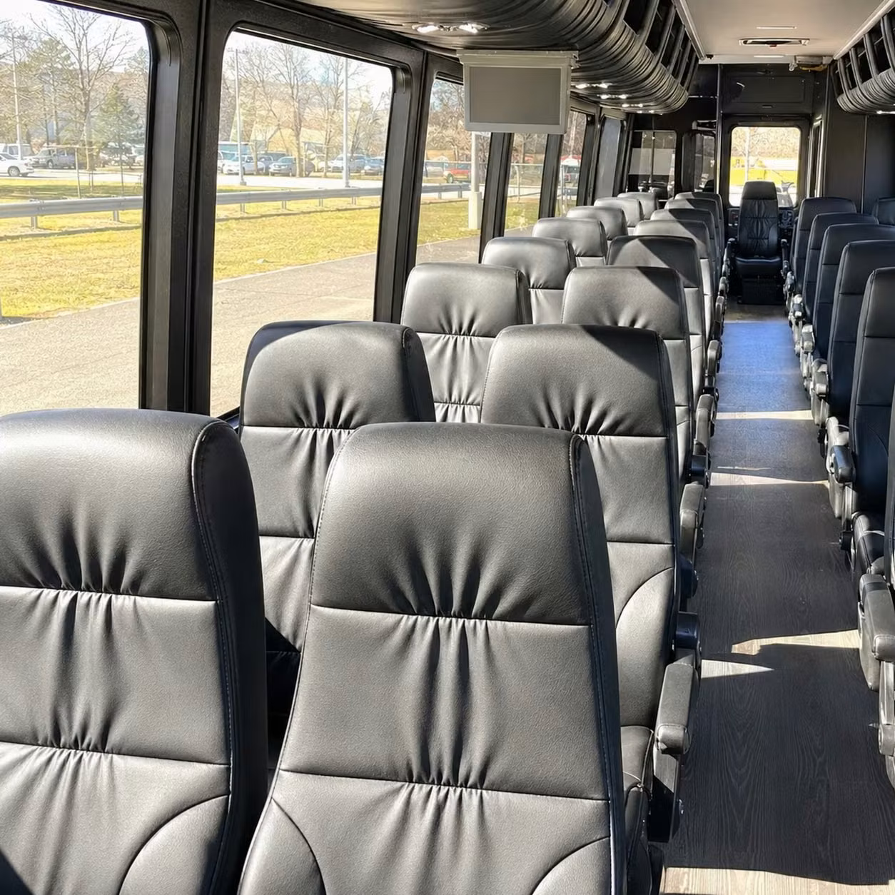 30 passenger minibus interior