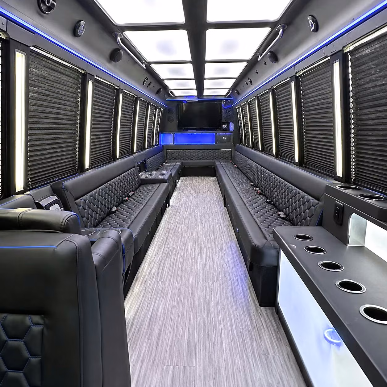 party bus interior