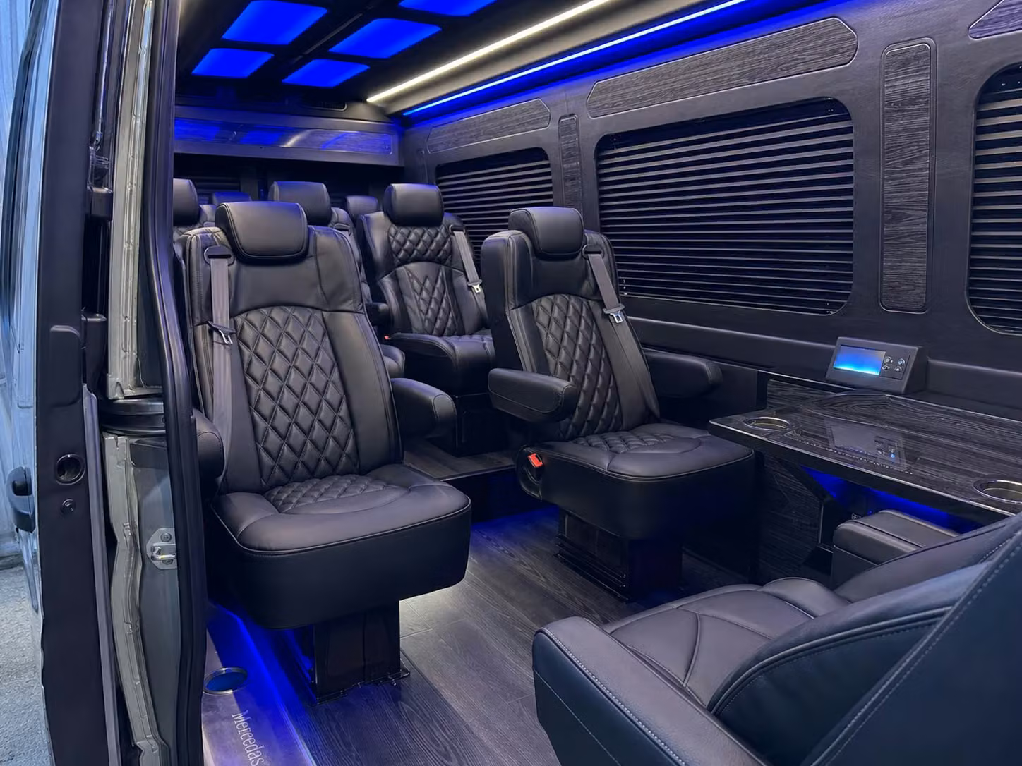 sprinter van transportation for groups and events across rochester