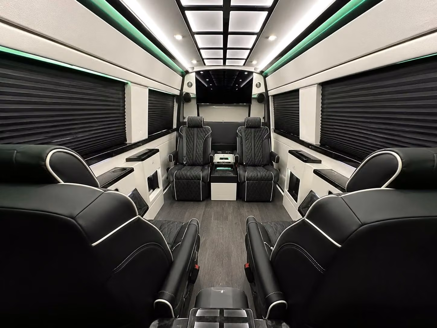 sprinter van with driver interior