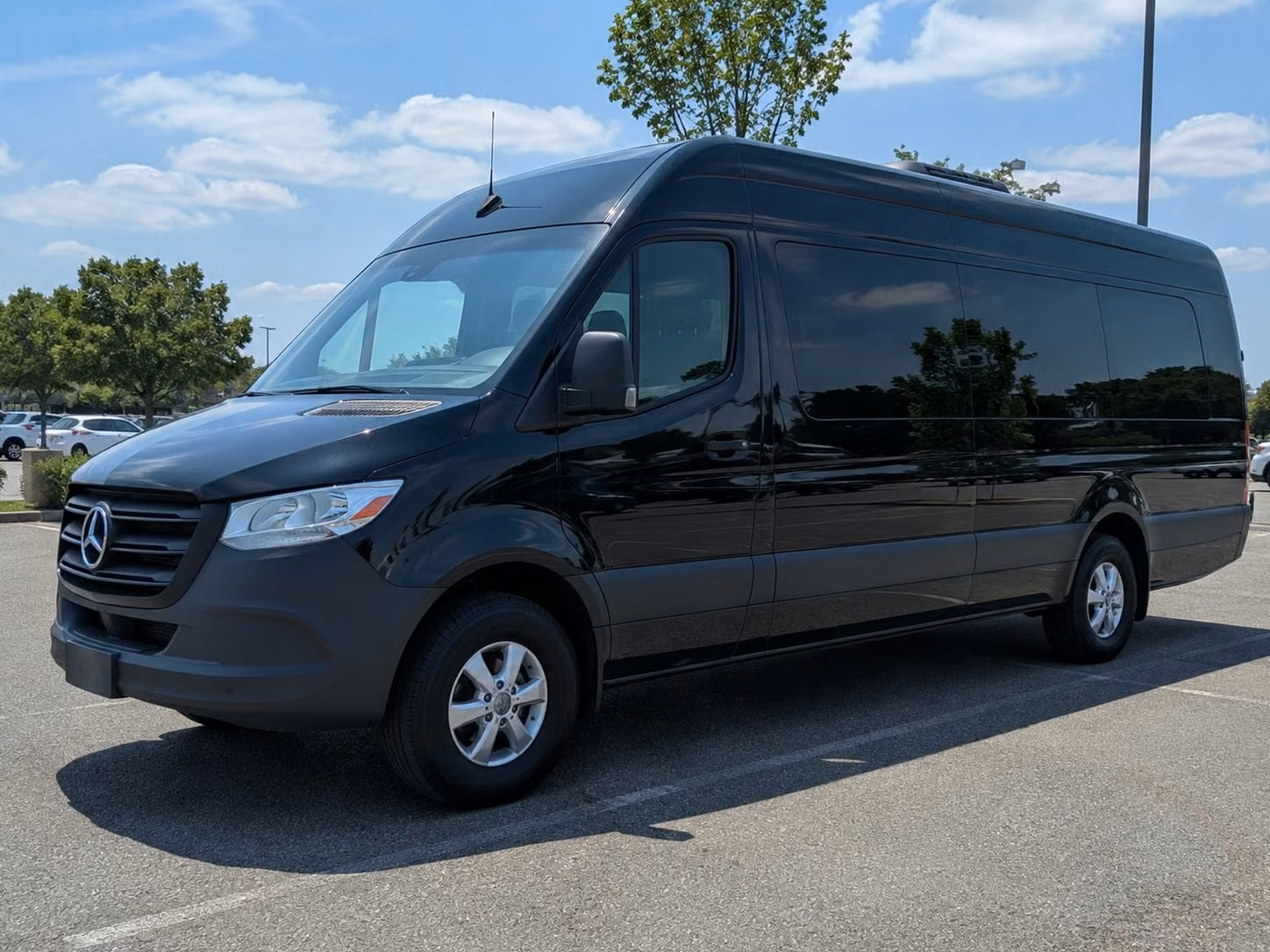 sprinter van with driver